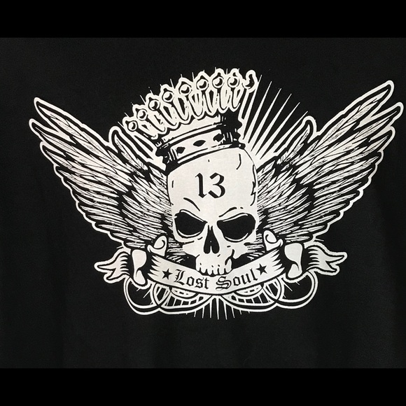 SKULL & WINGS Mens’ Tshirt - Picture 5 of 5